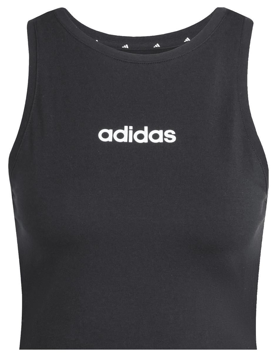 Playera tank Adidas Essentials cuello redondo para mujer