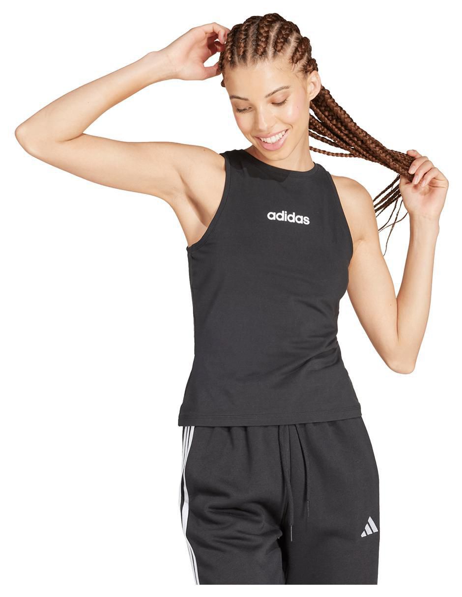Playera tank Essentials cuello redondo para mujer Playera tank Essentials cuello redondo para mujer