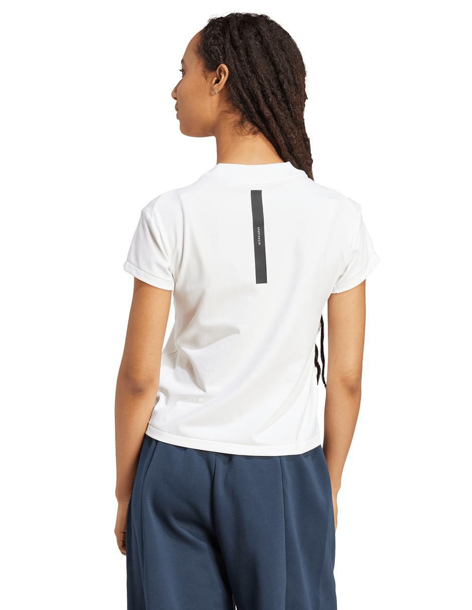 Playera manga corta Adidas Z.N.E cuello redondo para mujer