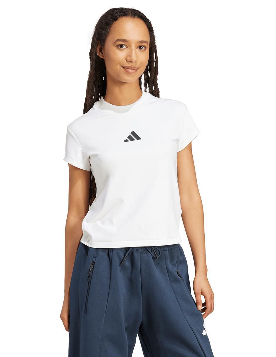 Playera manga corta Adidas Z.N.E cuello redondo para mujer