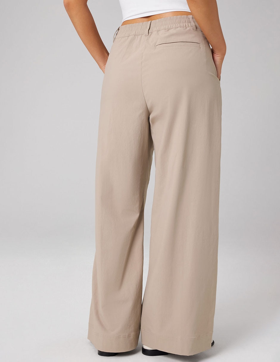 Pantalón flare acampanado para mujer