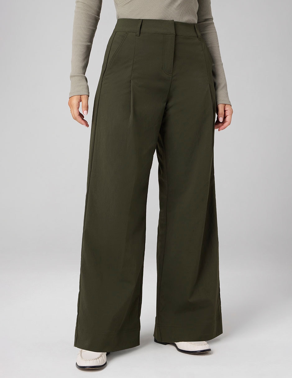 Pantalón acampanado para mujer 1