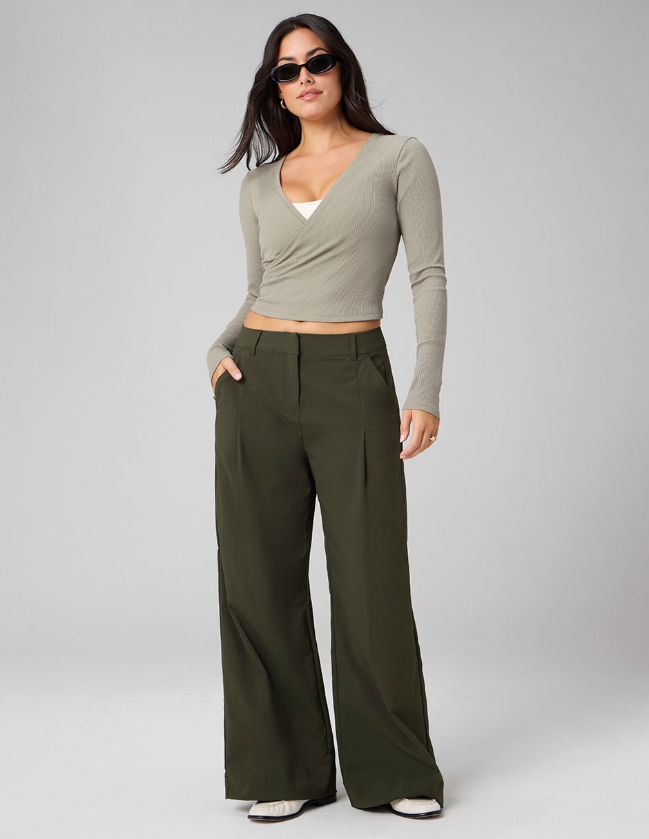 Pantalón acampanado para mujer 3
