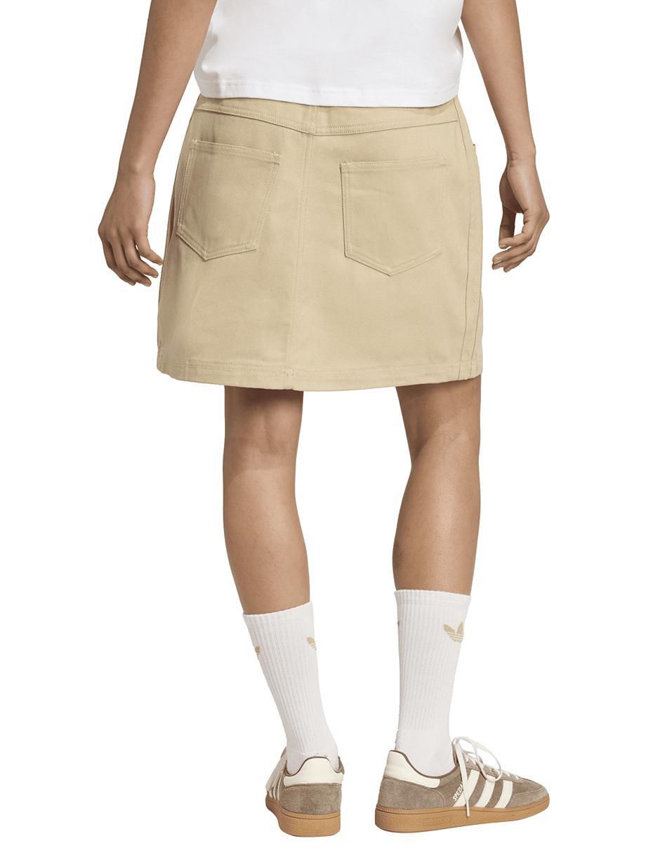 Falda corta Adidas Originals a la cintura alta