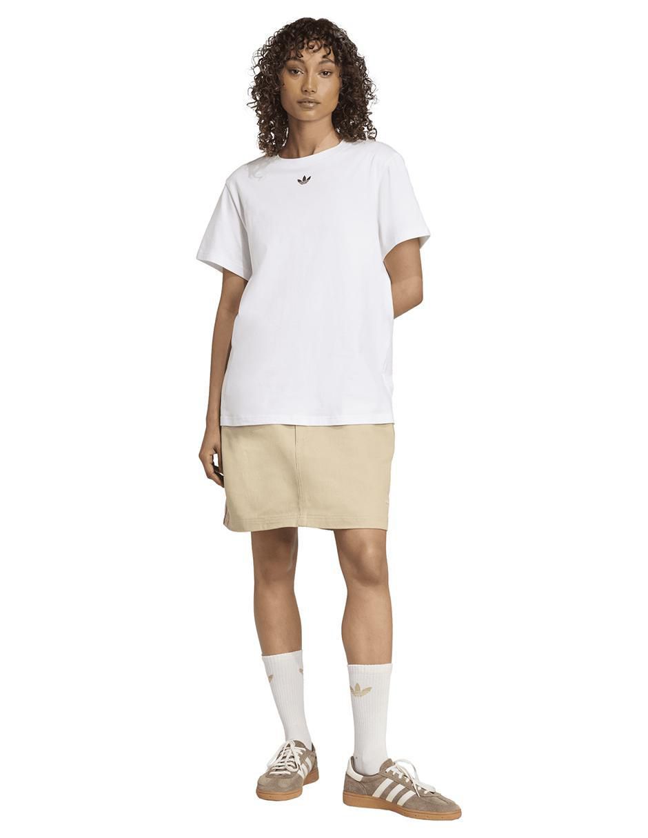 Falda corta Adidas Originals a la cintura alta