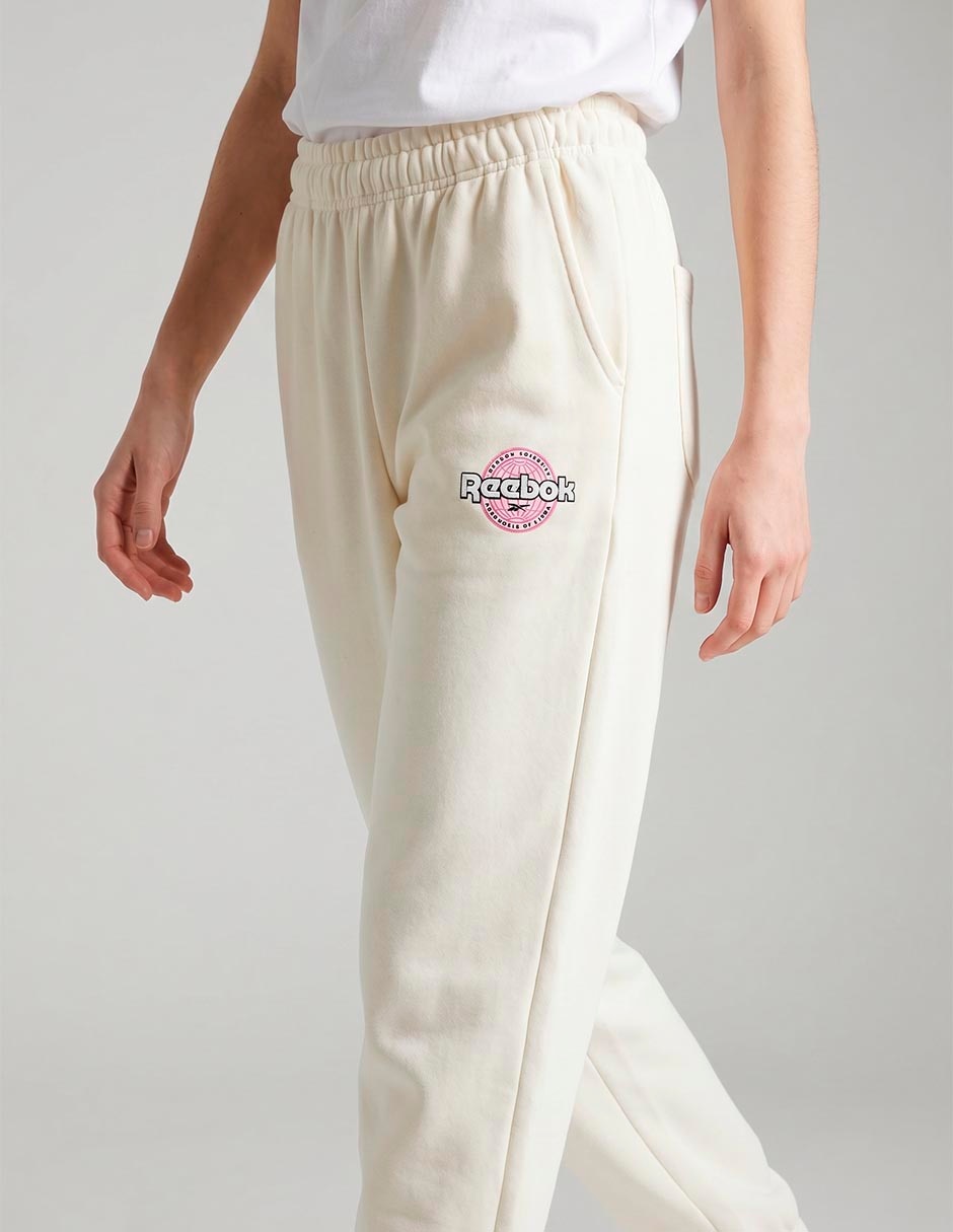 Pants Regular Reebok Con Agujeta Para Mujer