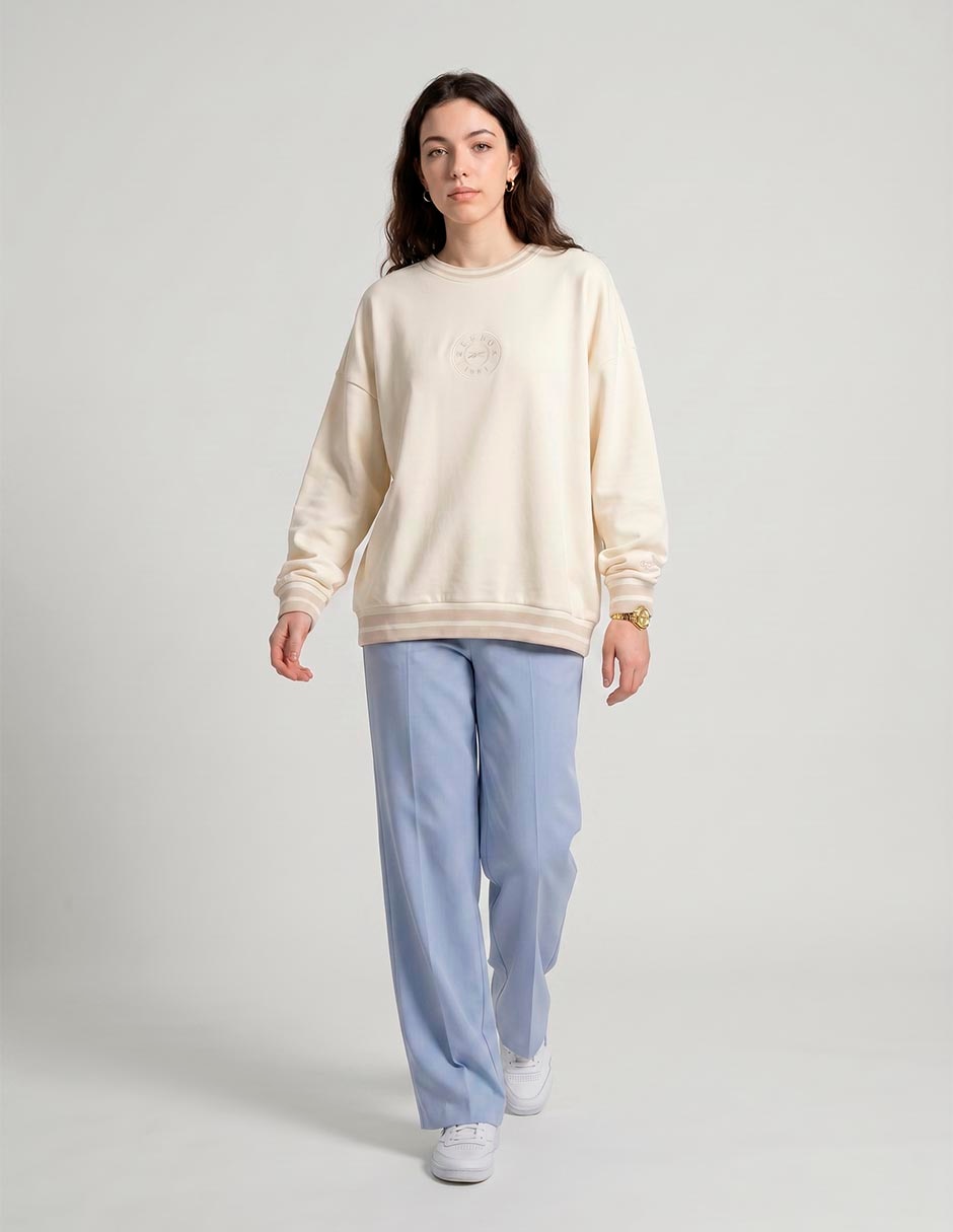 Sudadera Con Sin Capucha Reebok Sweatshirt Para Mujer