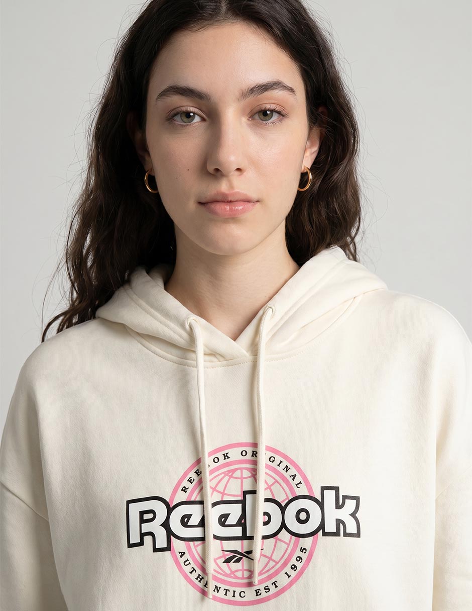 Sudadera Con Con Capucha Reebok Hoodie Para Mujer