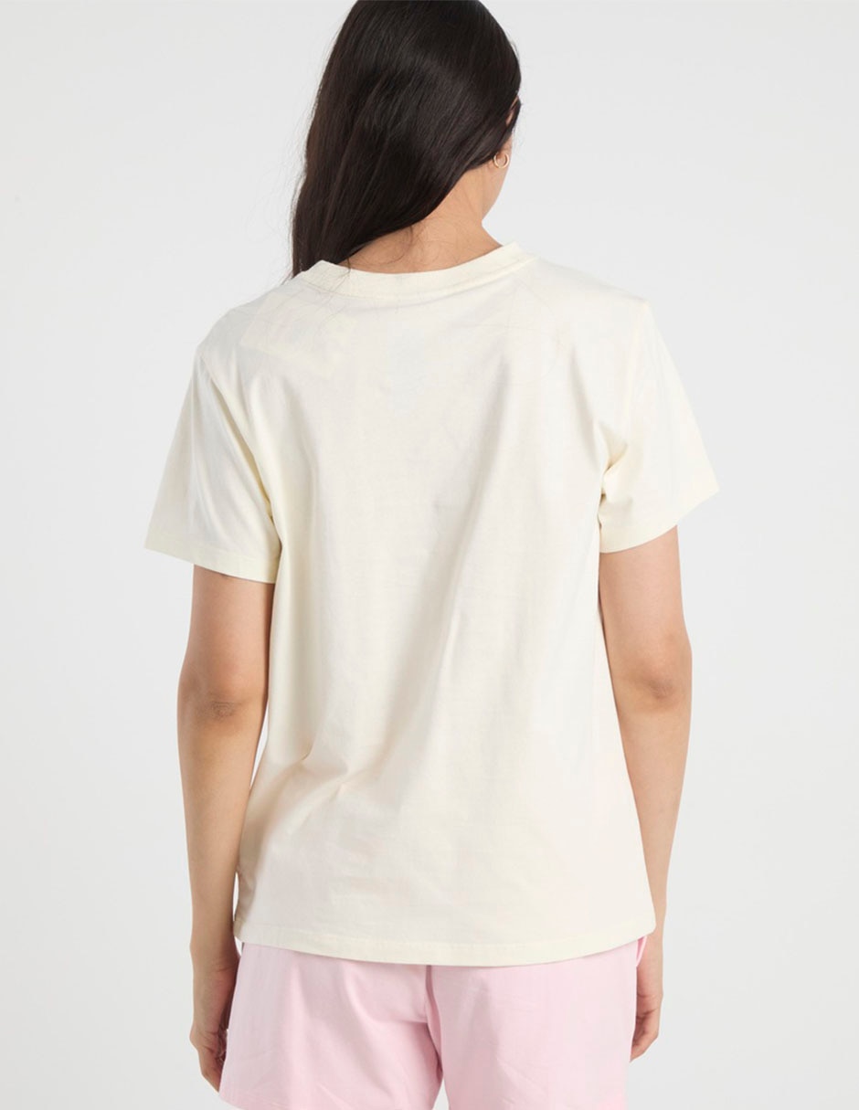 Playera manga corta Champion cuello redondo para mujer