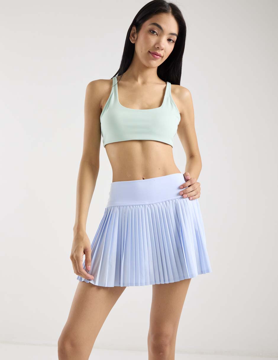 Falda mini a la cintura