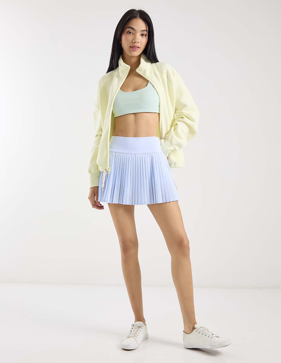Falda mini a la cintura 2
