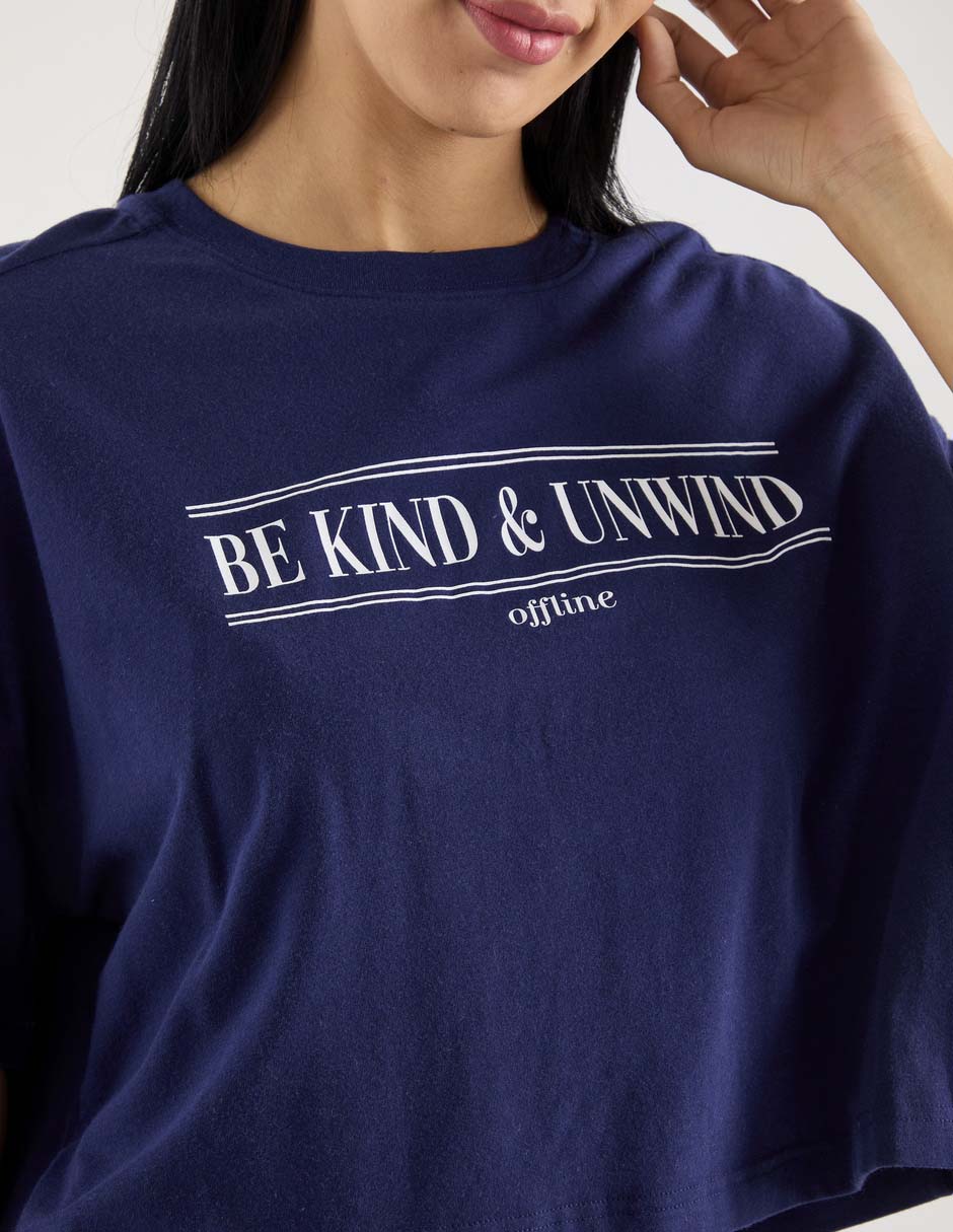 Playera manga corta cuello redondo para mujer 5