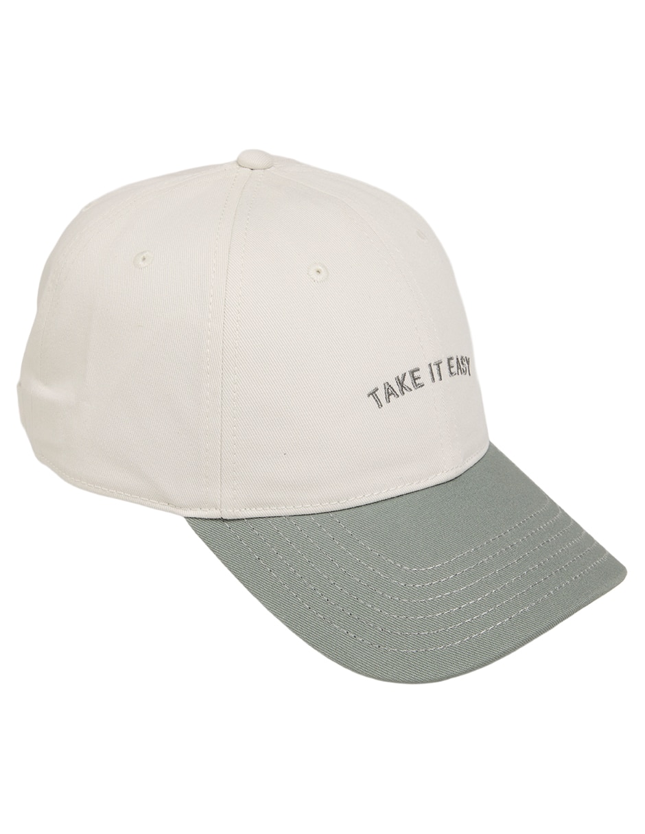 Gorra visera curva hebilla casual para mujer