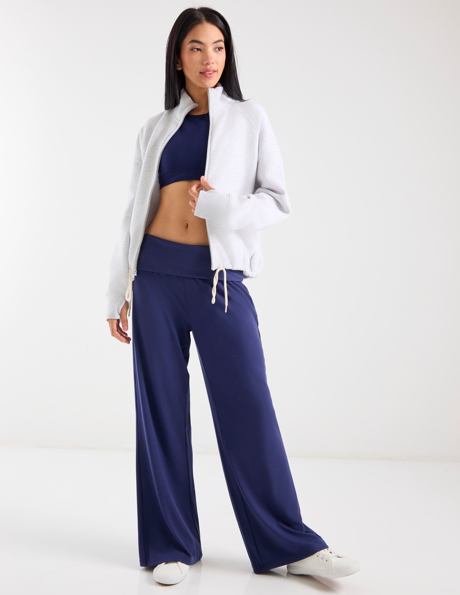 Pantalón relaxed amplio para mujer 4