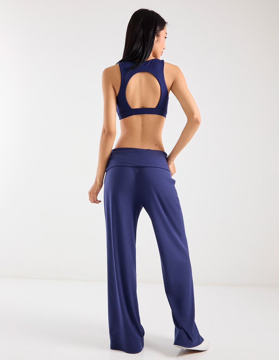 Pantalón relaxed amplio para mujer 6