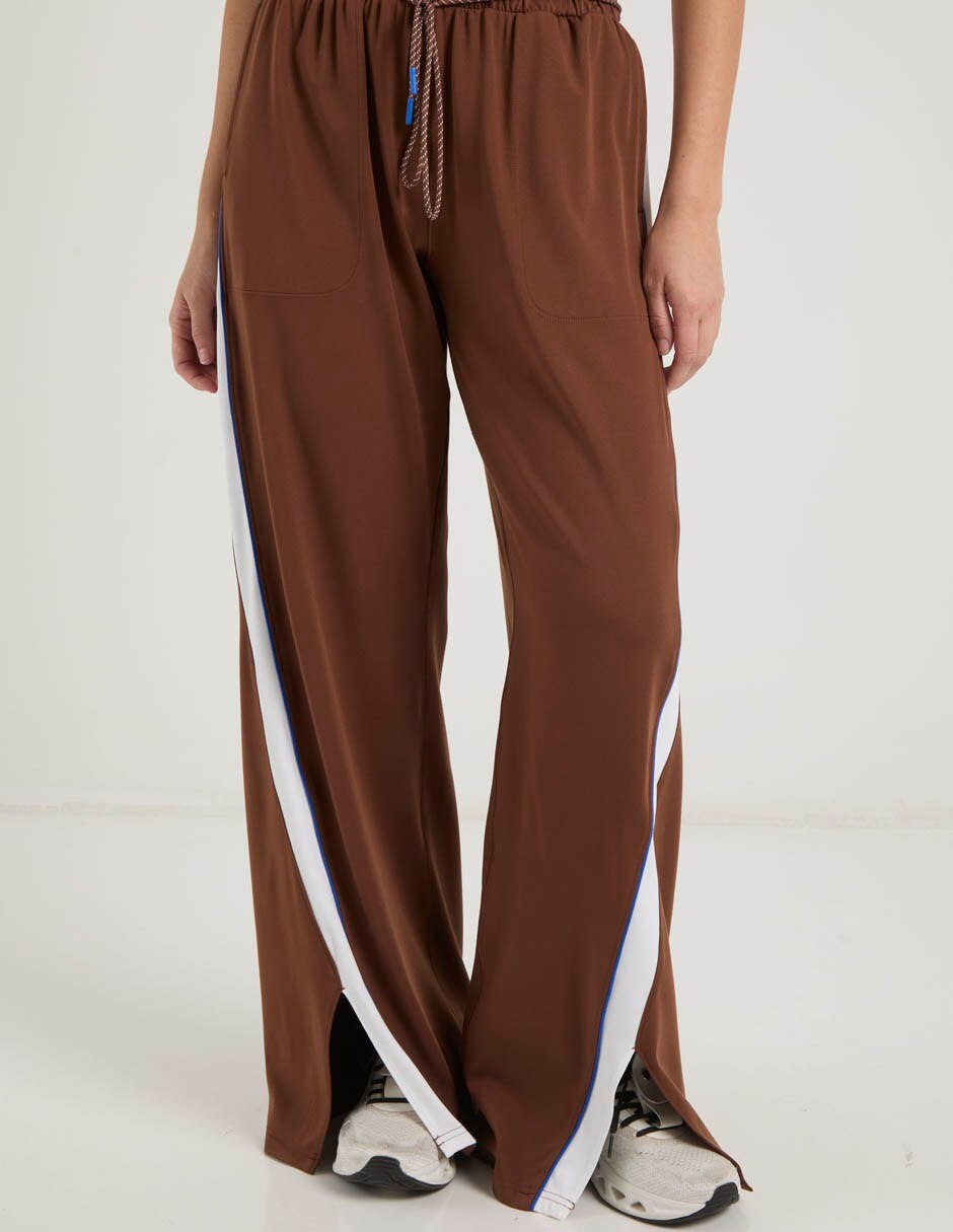 Pantalón acampanado offline by aerie amplio para mujer