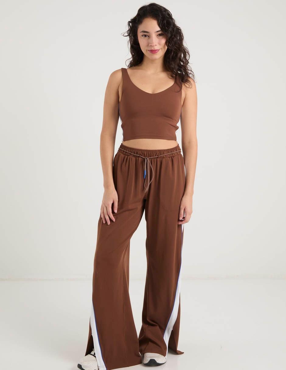 Pantalón acampanado offline by aerie amplio para mujer
