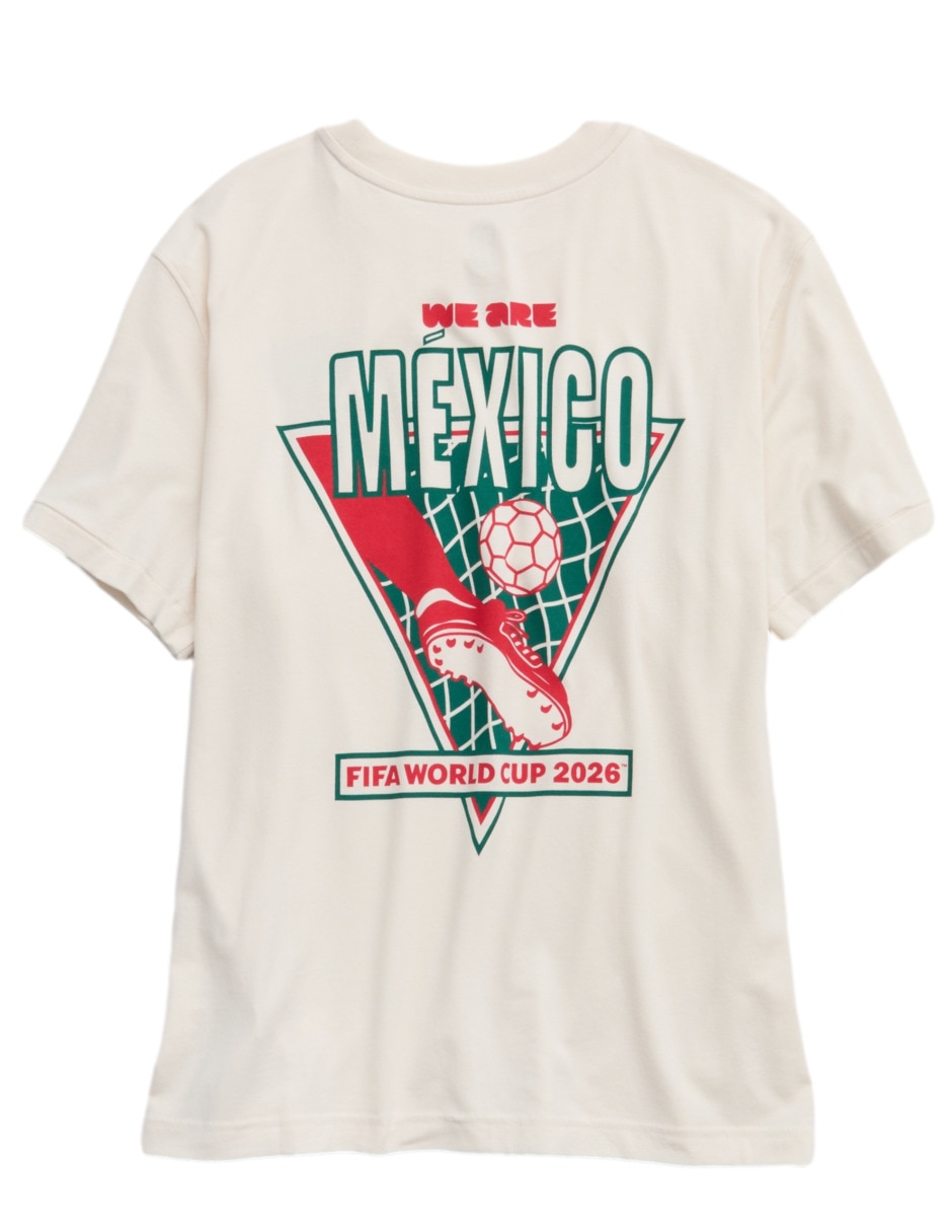 Playera manga corta Tees cuello redondo para mujer 4