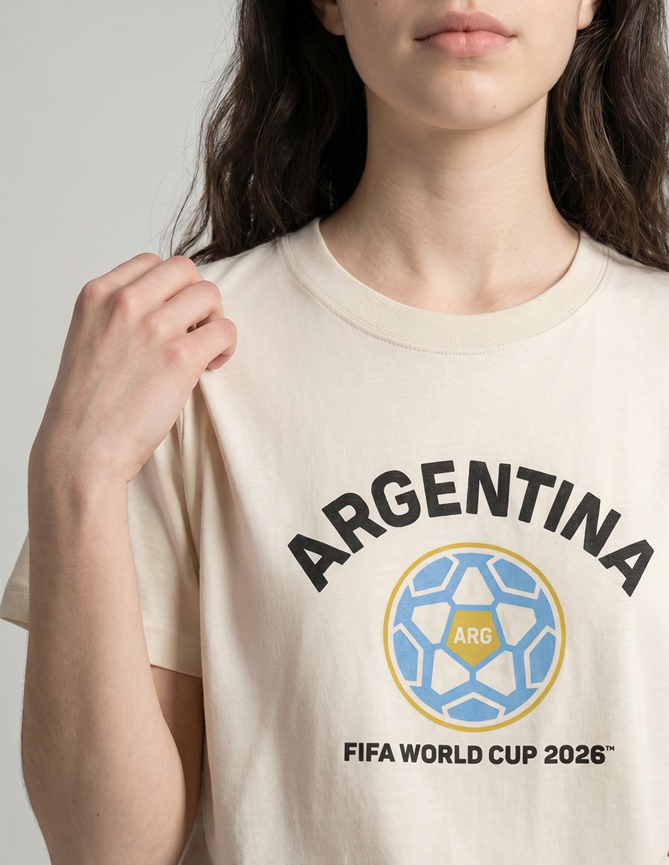 Playera manga corta Tees cuello redondo para mujer 4
