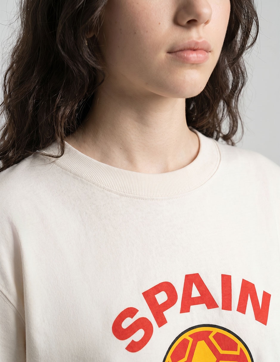 Playera manga corta Tees cuello redondo para mujer 3