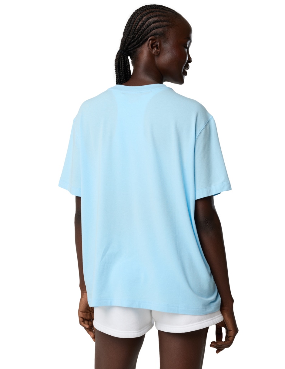 Playera manga corta Tees cuello redondo para mujer 2