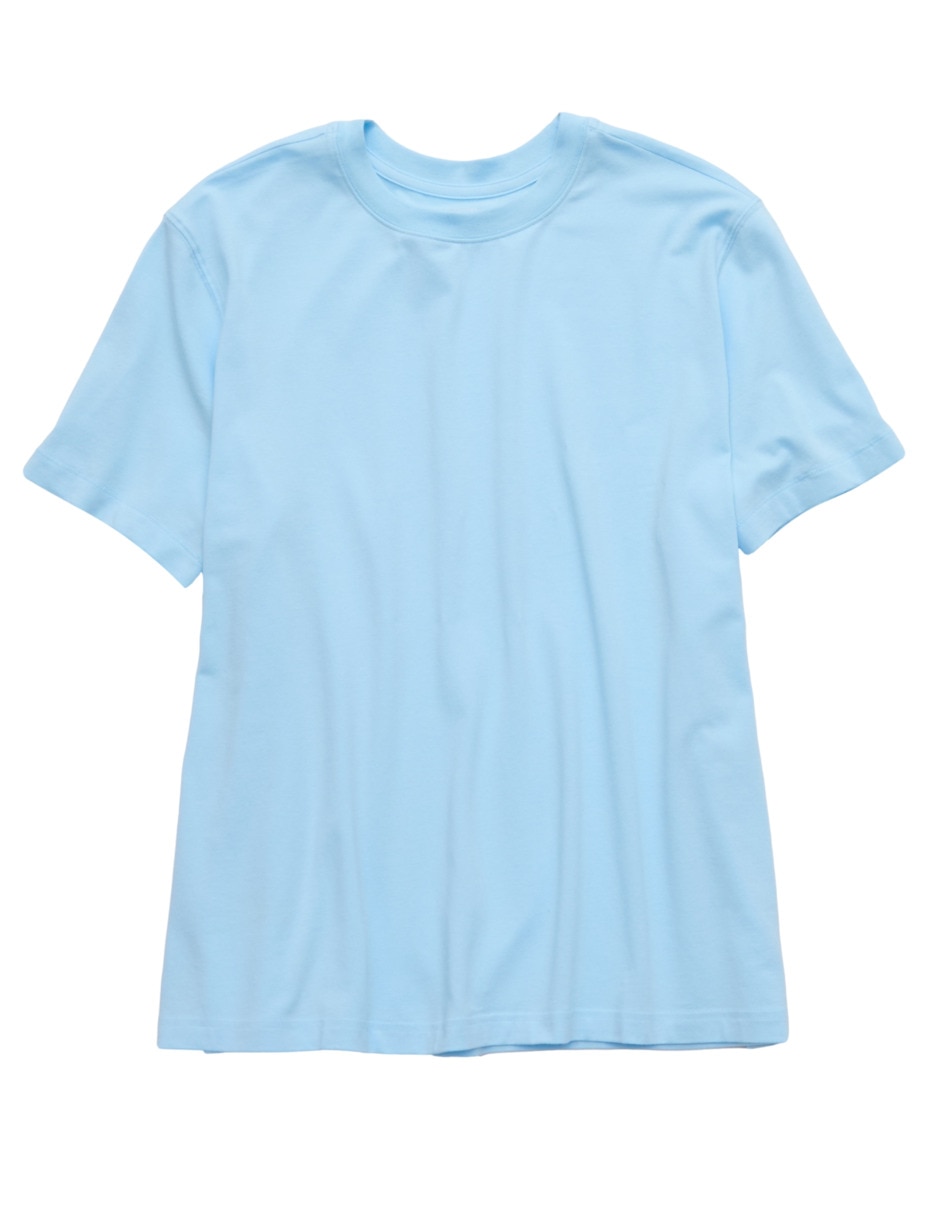Playera manga corta Tees cuello redondo para mujer 4