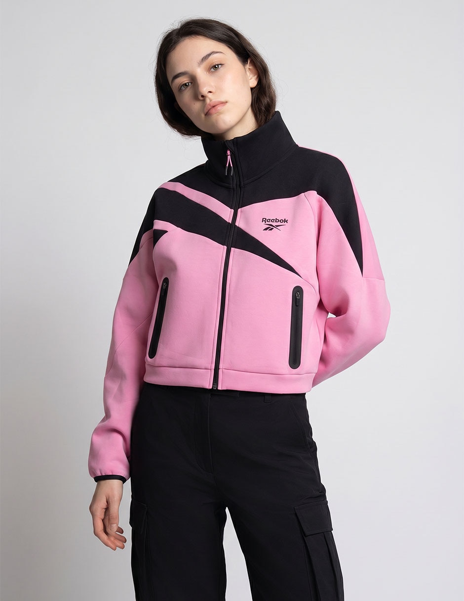 Chamarra casual de algodón para mujer