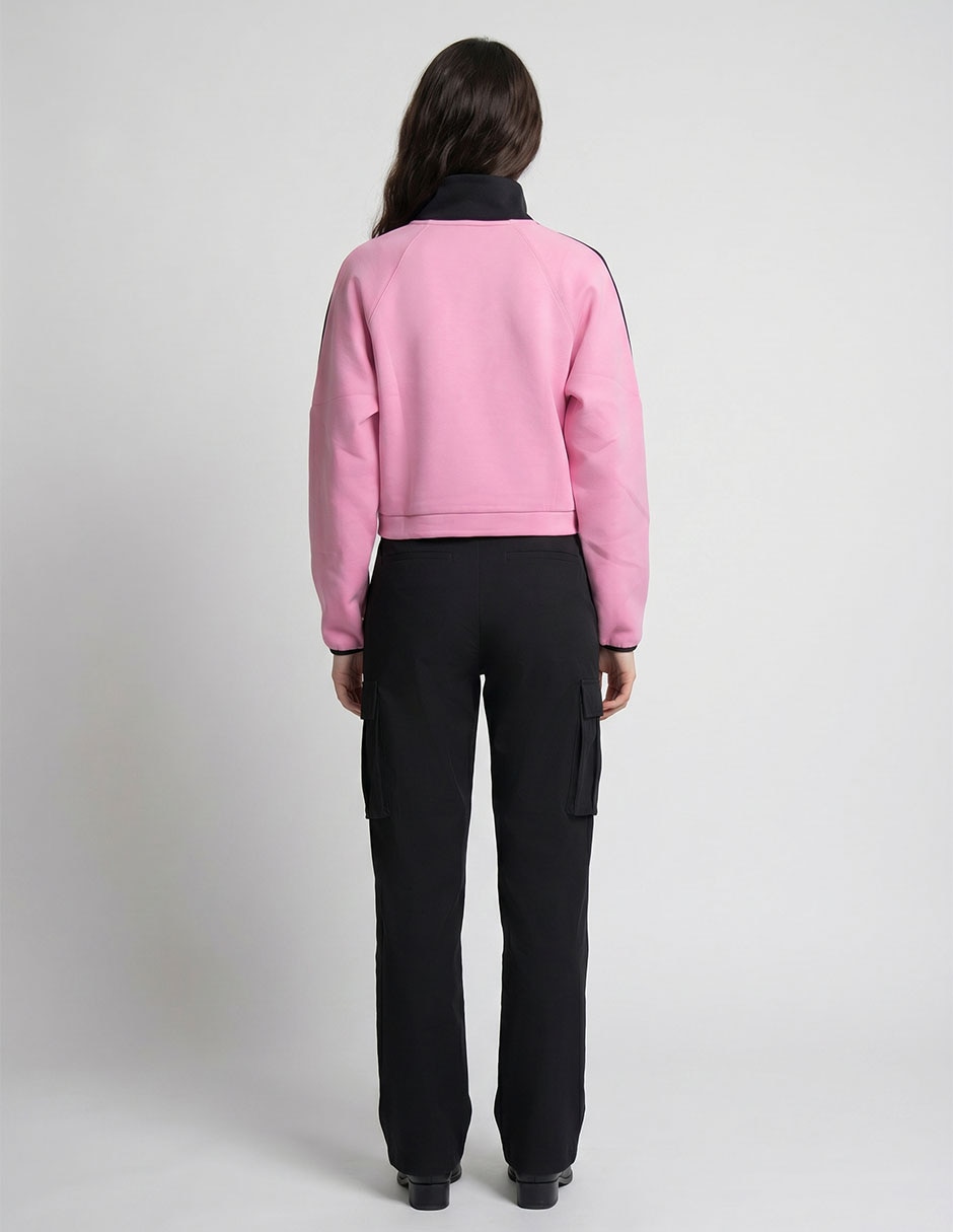 Chamarra casual de algodón para mujer 2