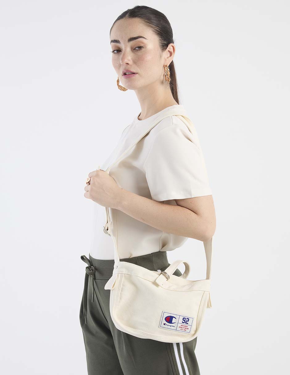 Bolsa crossbody de textil para mujer 2