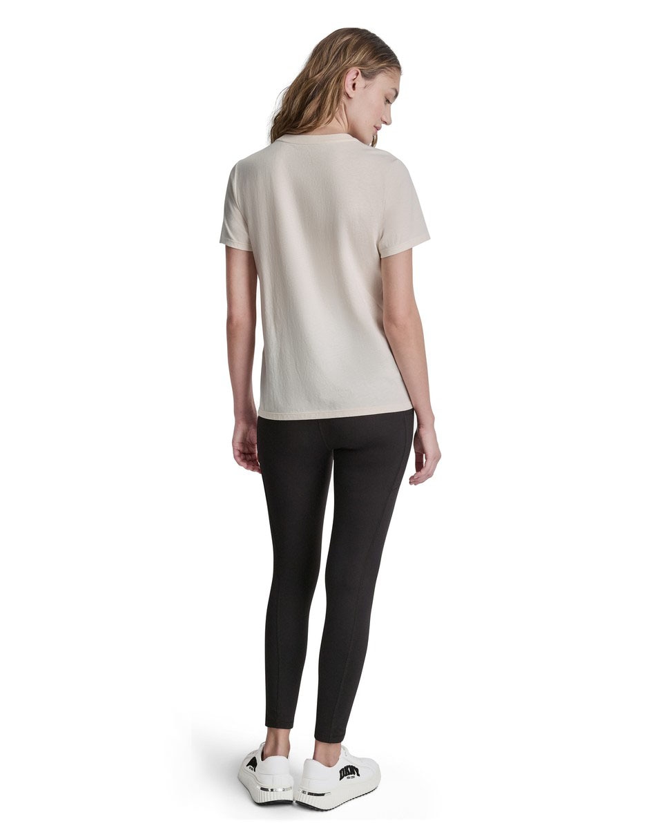 Playera cuello redondo para mujer 2