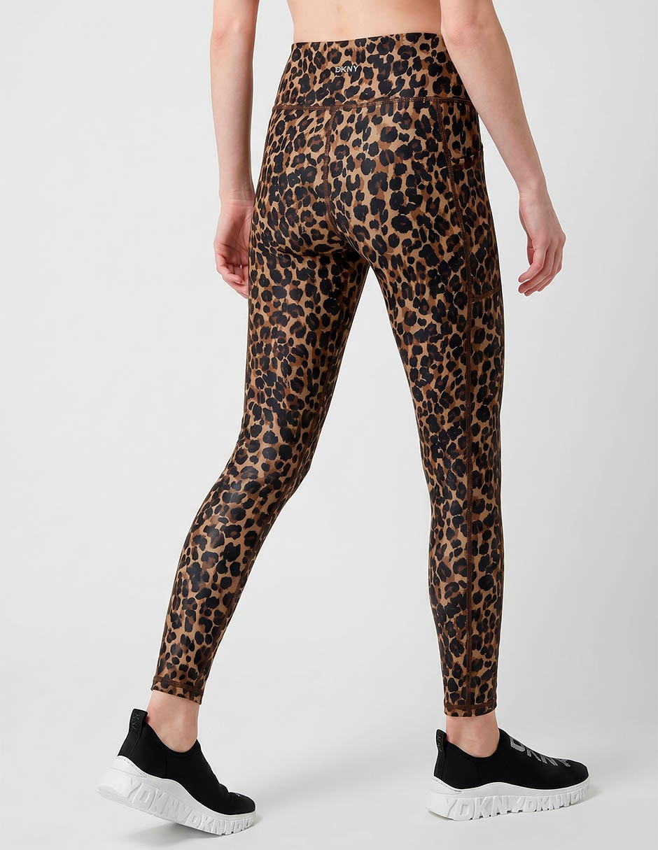 Legging cintura alta con elástico para mujer 2