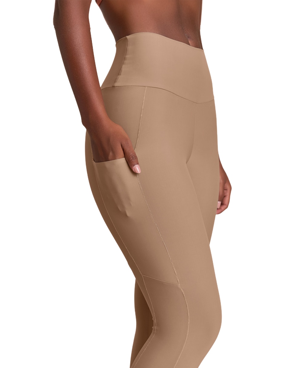 Legging cintura alta con elástico para mujer