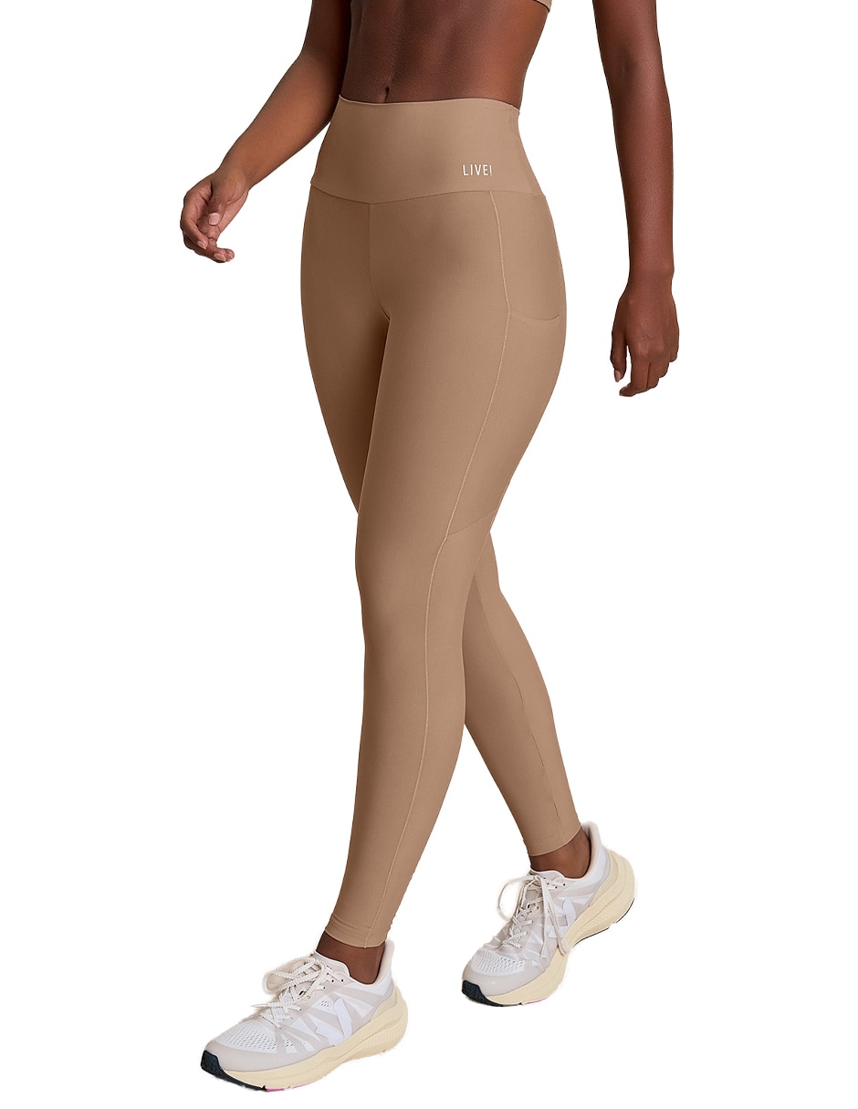 Legging cintura alta con elástico para mujer