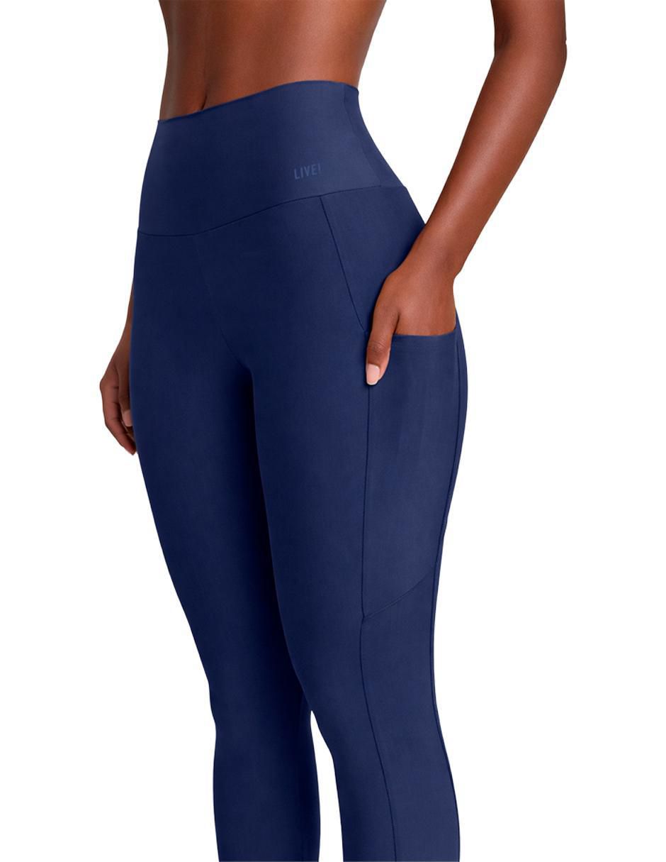 Legging Live a la cintura alta con elástico para mujer