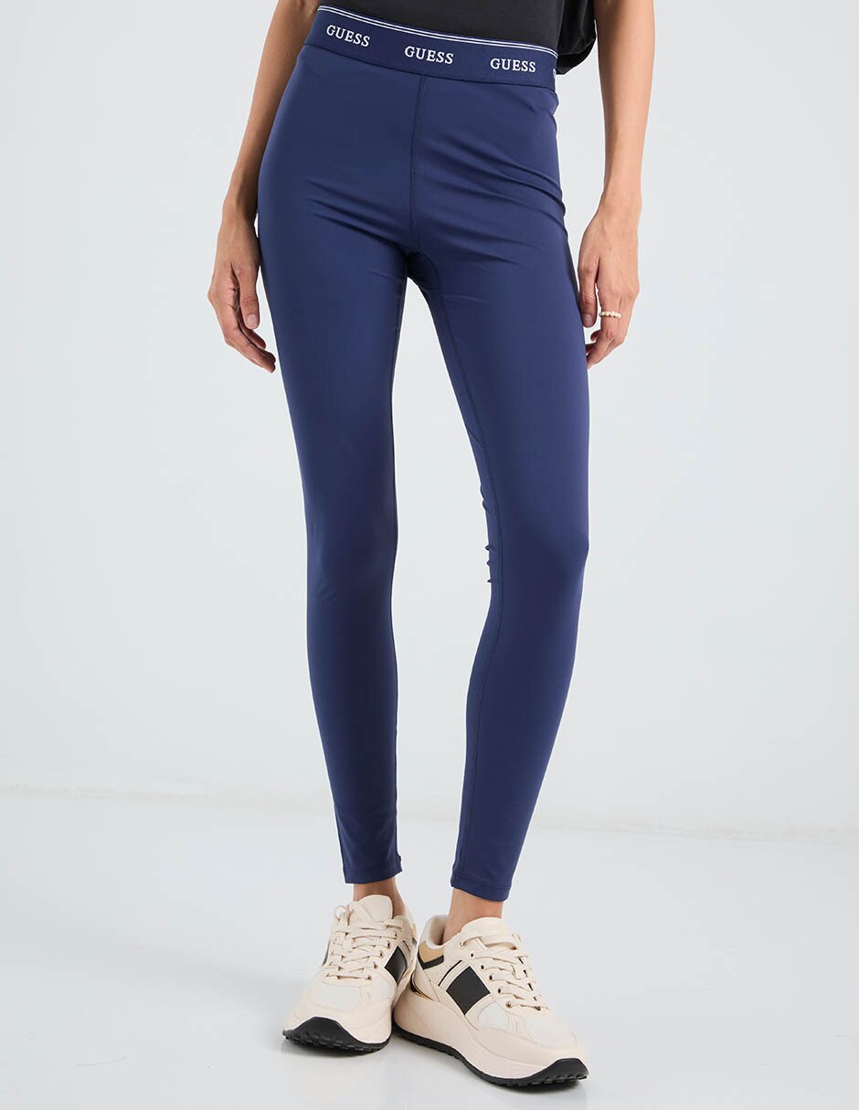 Legging guess a la cintura con elástico para mujer