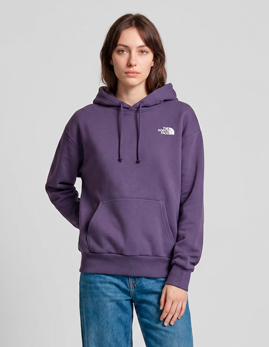 Sudadera con capucha y bolsa the north face para mujer