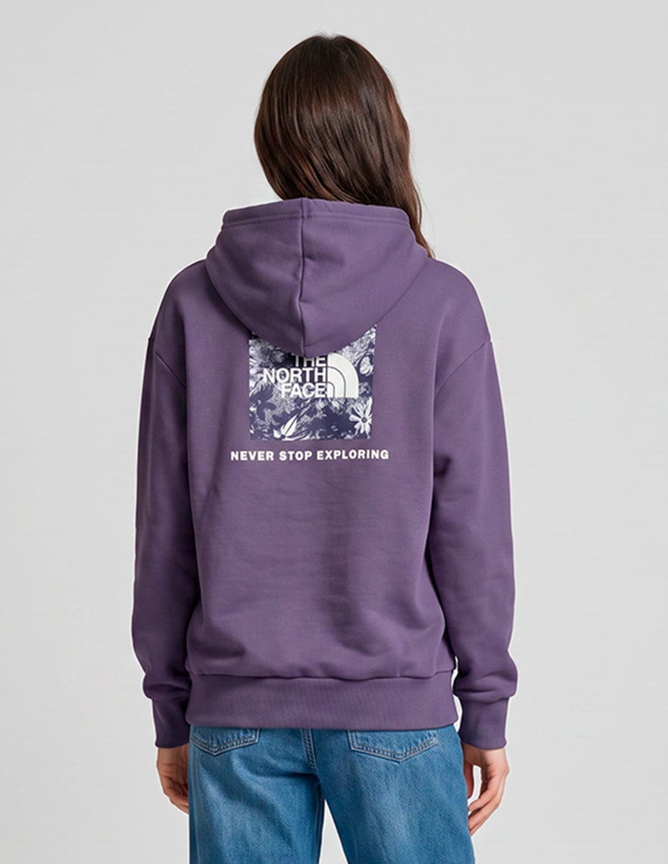 Sudadera con capucha y bolsa the north face para mujer