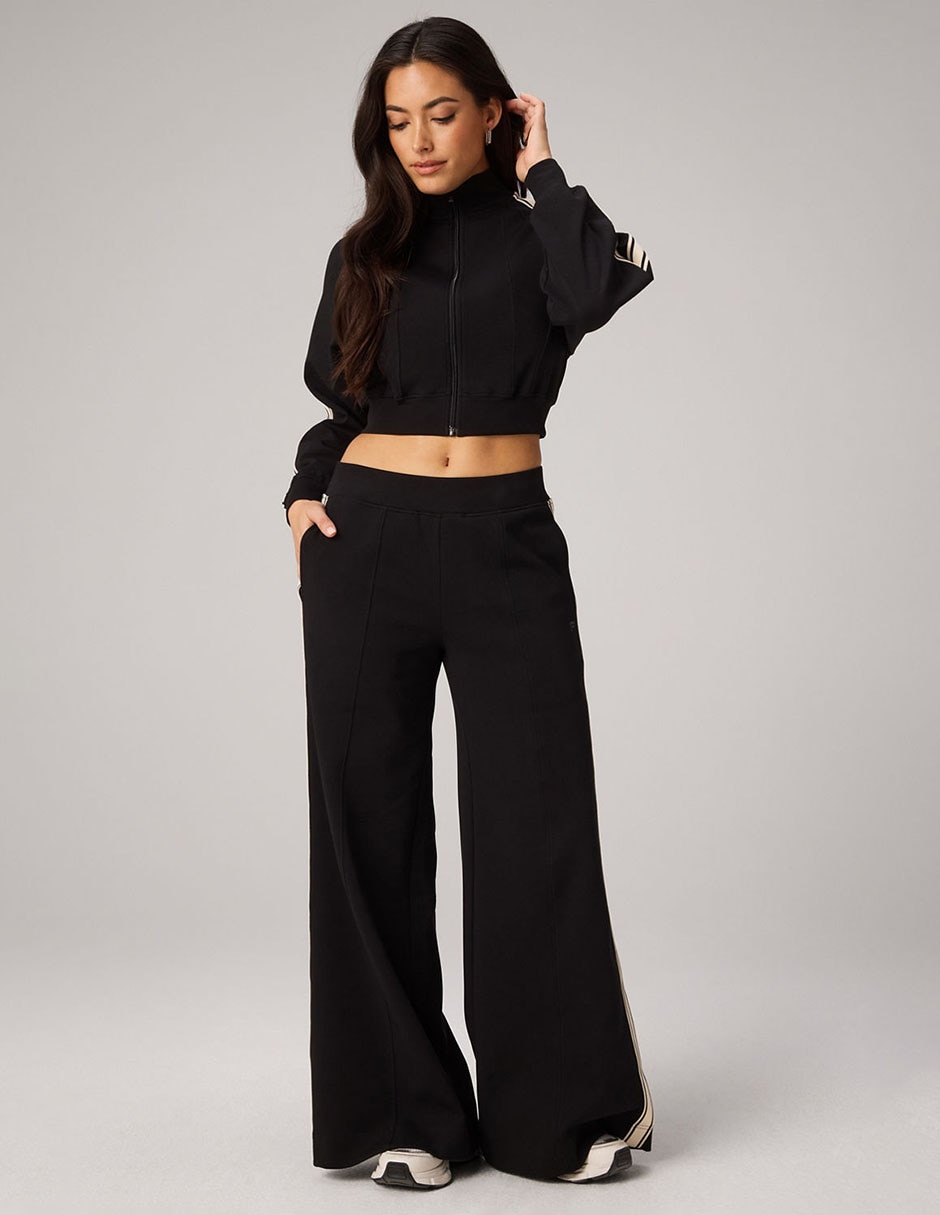 Pants amplio con elástico para mujer