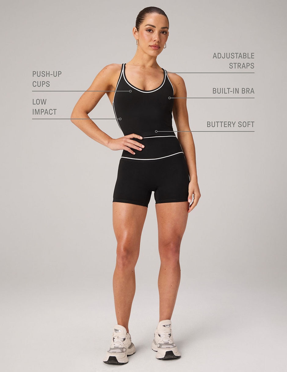 Playera tank cuello redondo para mujer