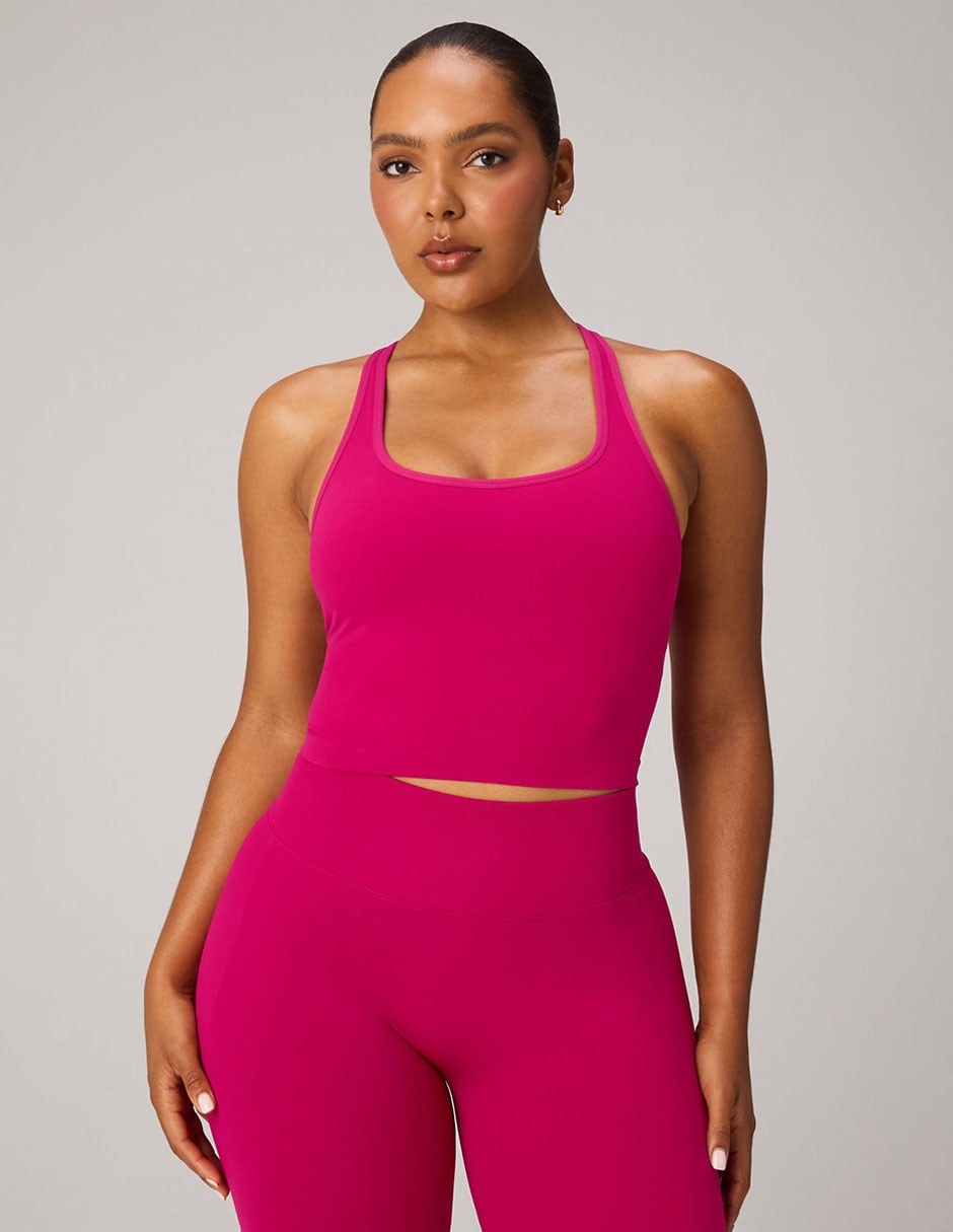 Playera tank cuello cuadrado para mujer 1