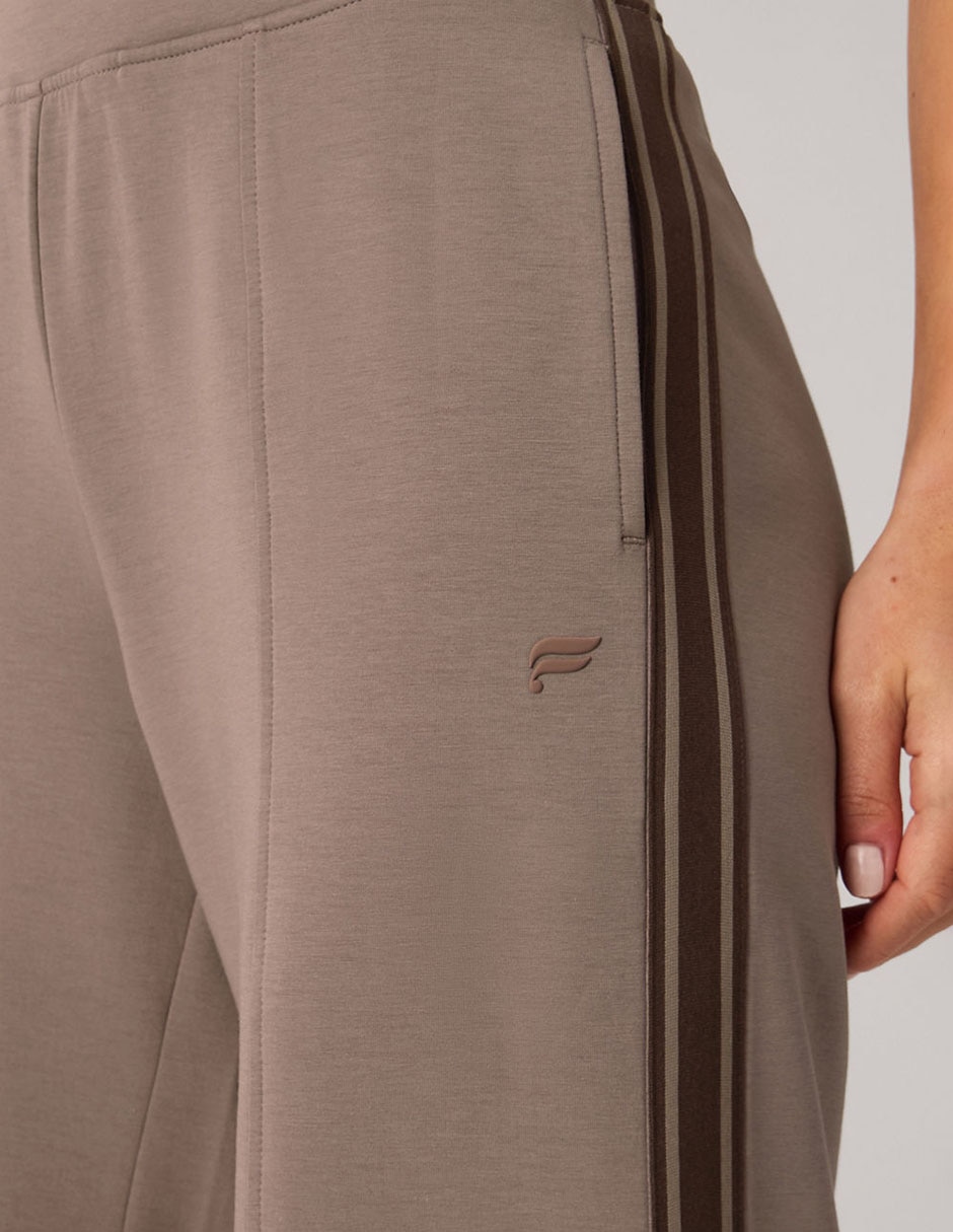 Pants amplio con elástico para mujer