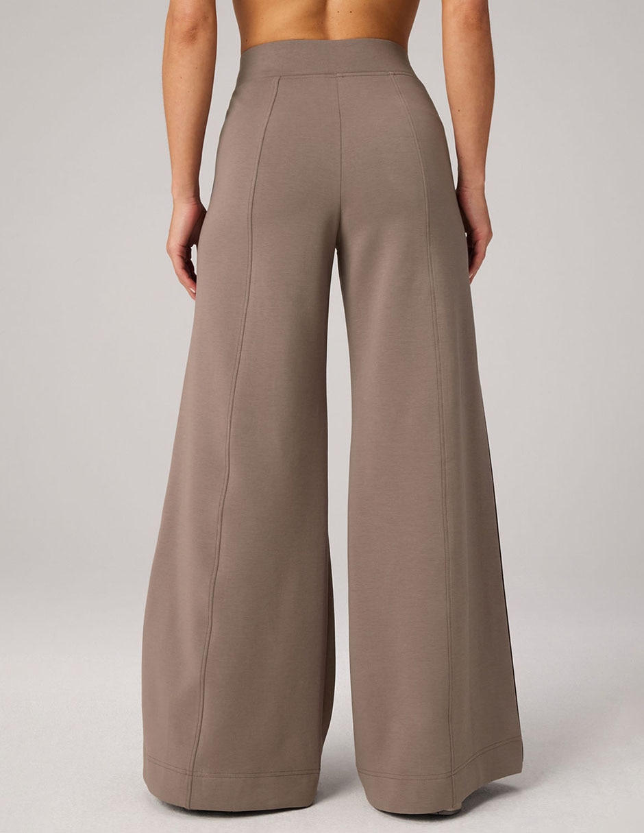 Pants amplio con elástico para mujer
