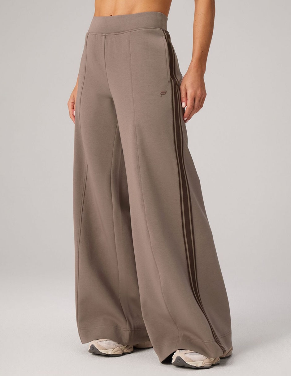 Pants amplio con elástico para mujer