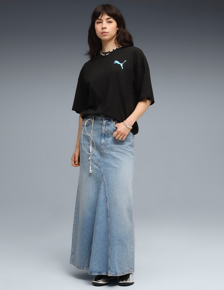Playera manga Corta PUMA Sin familia ni colección cuello Redondo para mujer