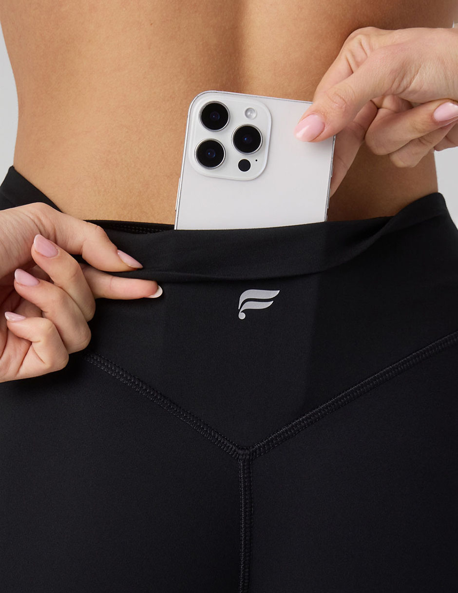 Legging A La Cintura Con Elástico Para Mujer