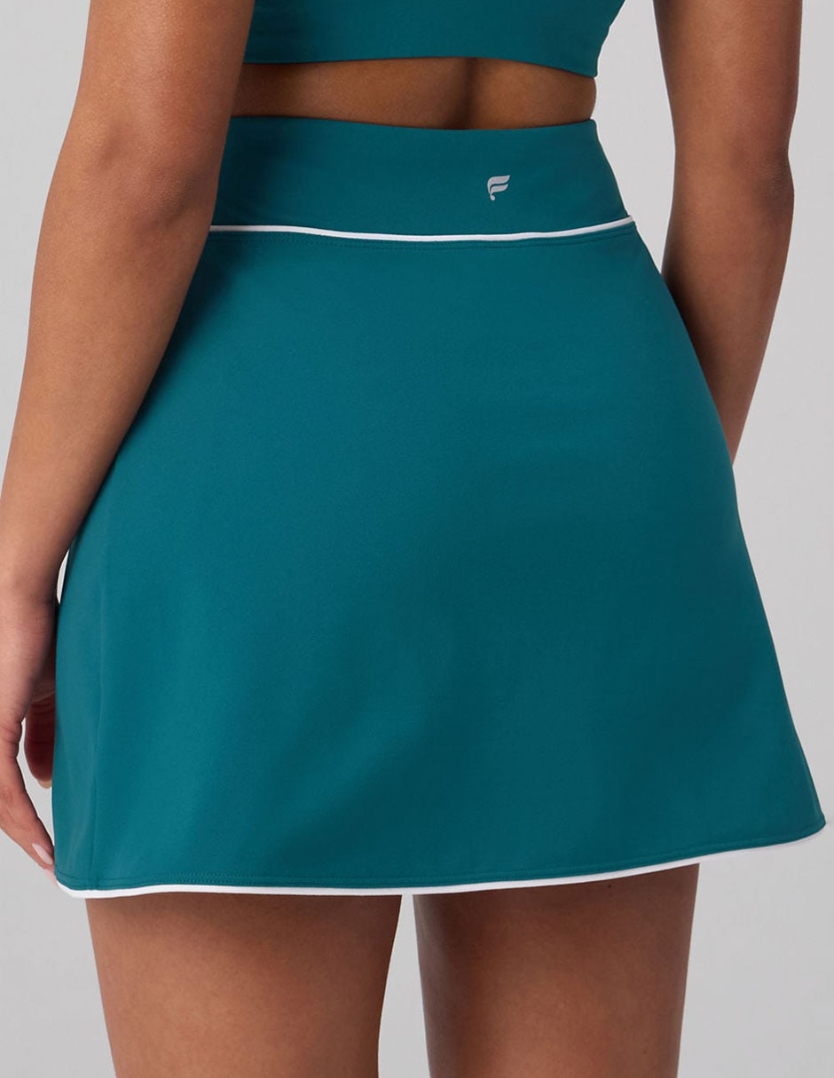 Falda short corta a la cintura