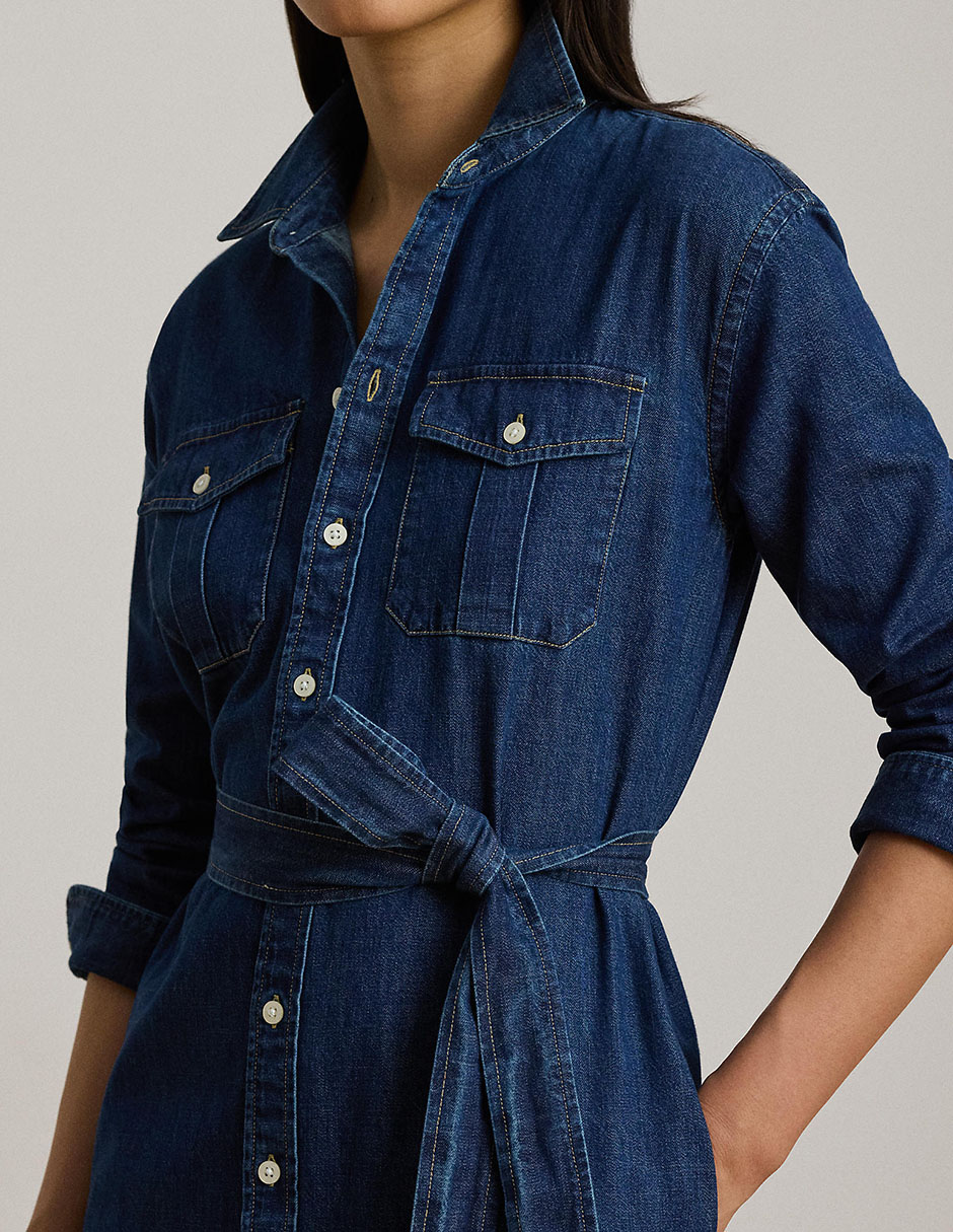 Vestido midi casual para mujer