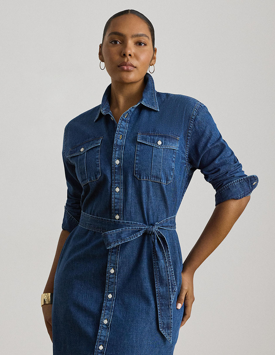 Vestido midi casual para mujer 14