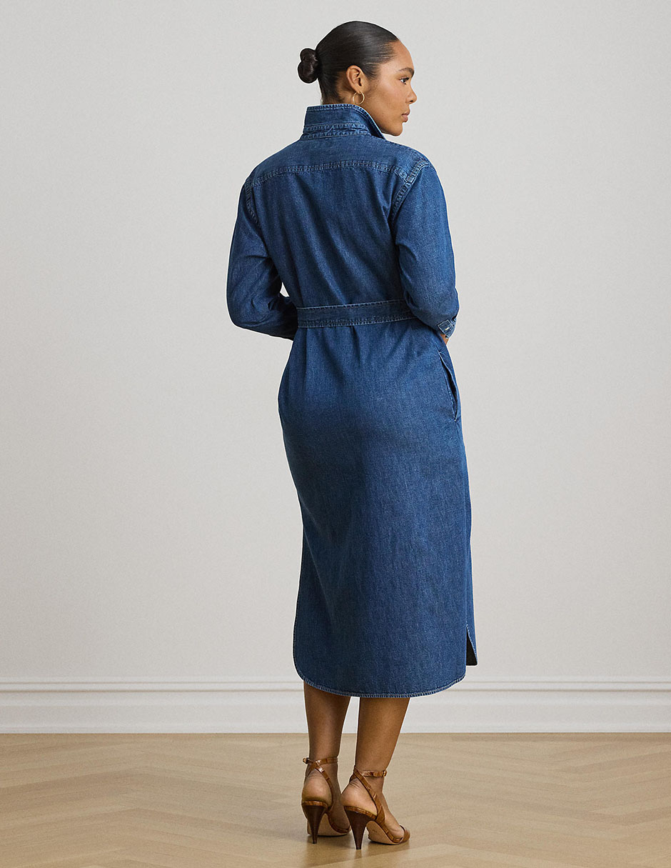 Vestido midi casual para mujer