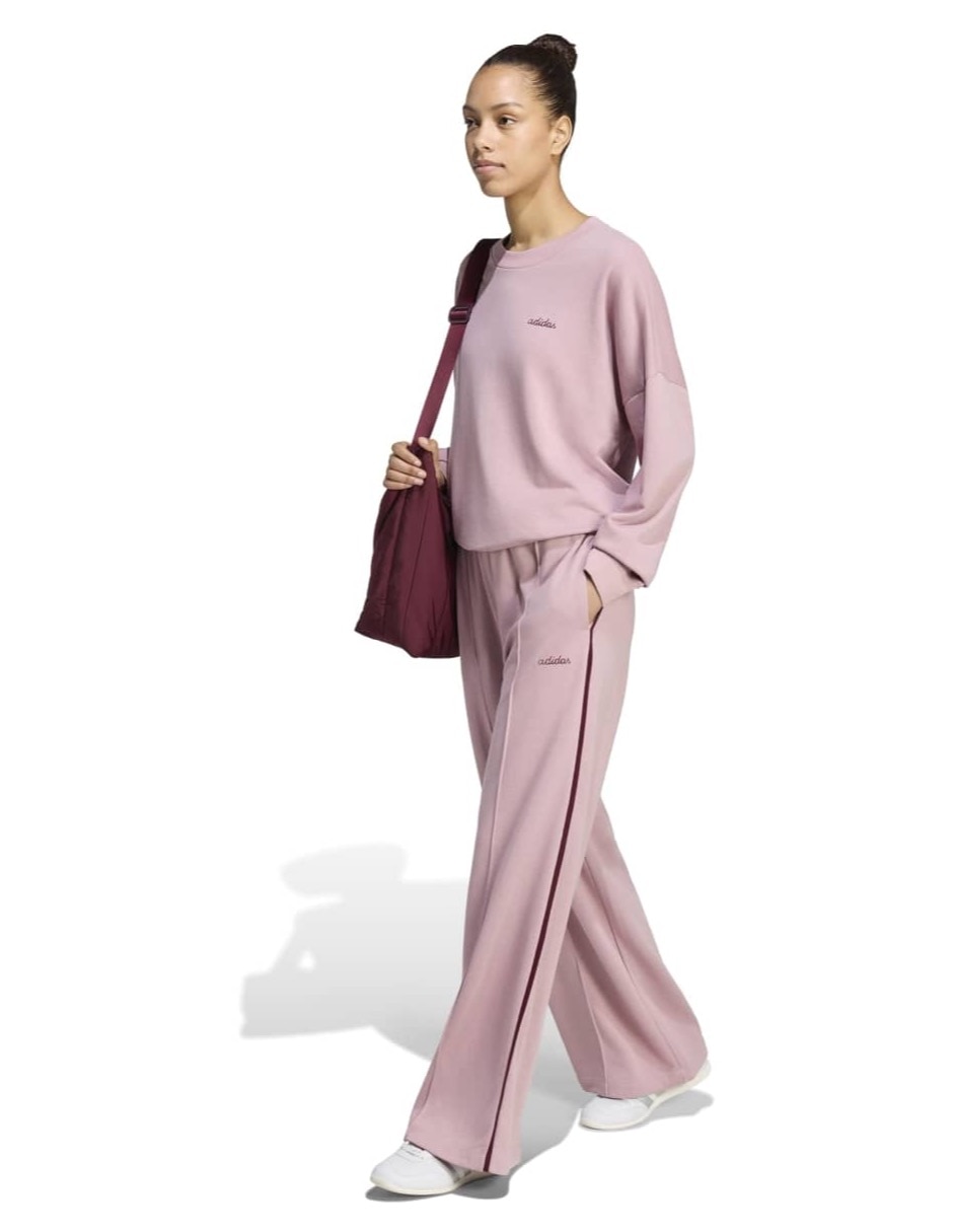 Pants regular con elástico para mujer 4